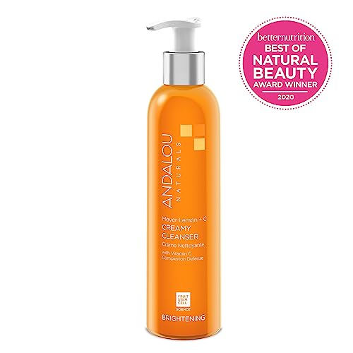 Andalou Naturals Face Cleanser - Brightens Complexion, Renews Skin Vitality - 6oz