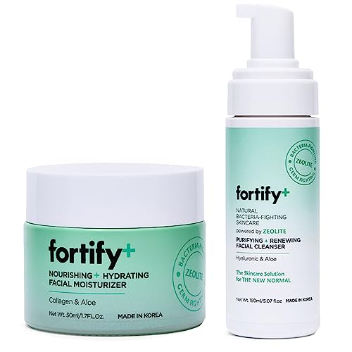 Fortify Skincare Set - Deep Hydration & Protection, Vegan, Cruelty-Free - 2pcs