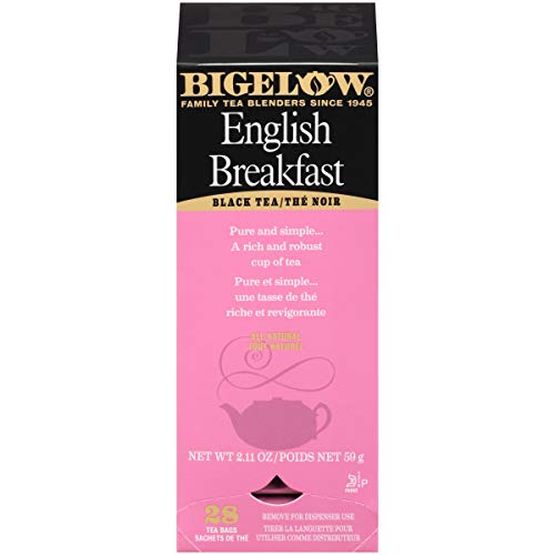 Bigelow English Breakfast Tea - Bold, Antioxidant-Rich Flavor, Individually Wrapped - 28 Count