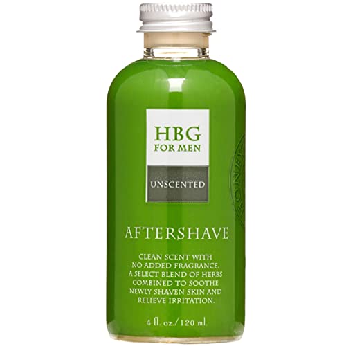 Honeybee Gardens Herbal Aftershave - Soothes & Hydrates, Gluten-Free & Vegan - 4 Fl Oz