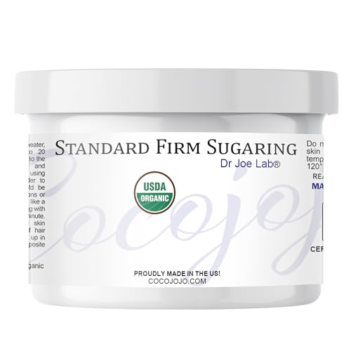 Cocojojo Organic Sugaring Hair Removal Paste - Gentle, USDA Certified, 33oz for All Skin Types