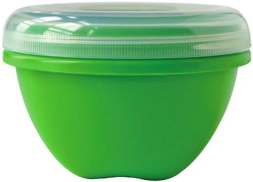 Preserve Food Storage Container - 100% Recycled, BPA Free, Dishwasher Safe - 25.5oz Apple Green