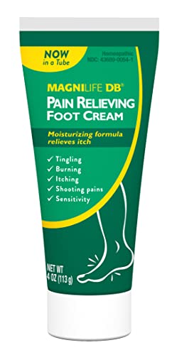 MagniLife Foot Cream - Calming Relief for Foot Discomfort & Dry Skin - 4 oz Tube