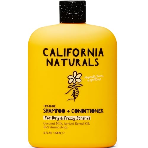 California Naturals 2-in-1 Shampoo & Conditioner - Hydrating Coconut Formula, All Hair Types - 12oz