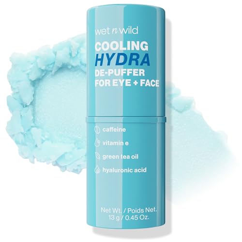 wet n wild Cooling Hydra De-Puffer - Soothing Primer Stick with Caffeine & Vitamin E - 0.28oz