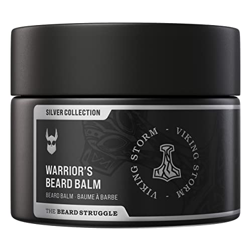 The Beard Struggle Warrior’s Beard Balm - Softens & Controls, Cruelty-Free, 100% Natural - 50g