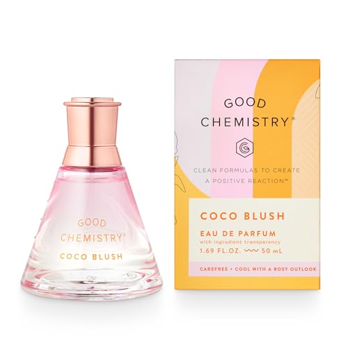 Good Chemistry Coco Blush Perfume - Long-lasting Coconut & Pineapple Scent, Vegan - 3.4oz