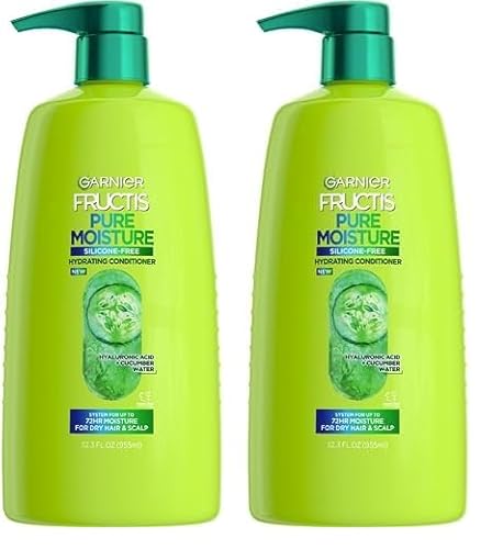 Garnier Fructis Shampoo - Deep Hydration with Hyaluronic Acid & Cucumber Water - 32.3 Fl Oz