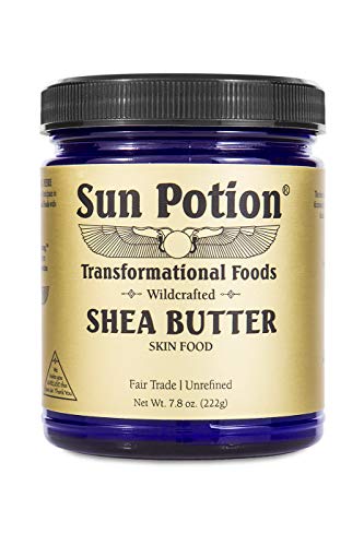 Sun Potion Body Butter - Deep Moisturizing Shea, Balances Skin pH - 222g Wildcrafted Formula