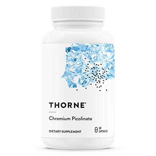 Thorne Chromium Picolinate - Daily Diet Support, Allergen-Free, 500mcg - 60 Capsules