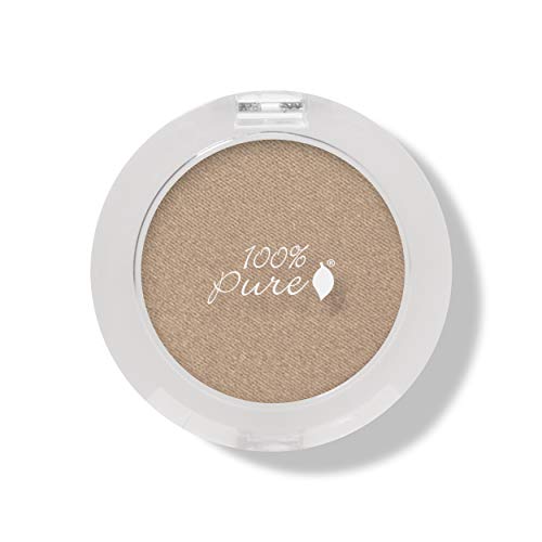 100% PURE Pressed Powder Eyeshadow - Fruit Pigmented, Nourishing, Shimmering Gold - 0.07 oz