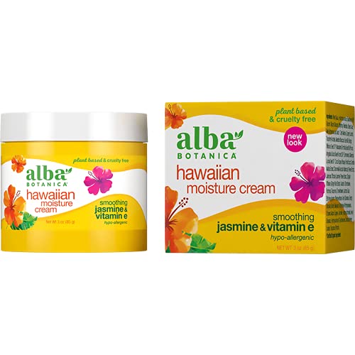 Alba Botanica Moisturizer - Smooths Pores, Plant-Based Ingredients, 100% Vegetarian - 3oz