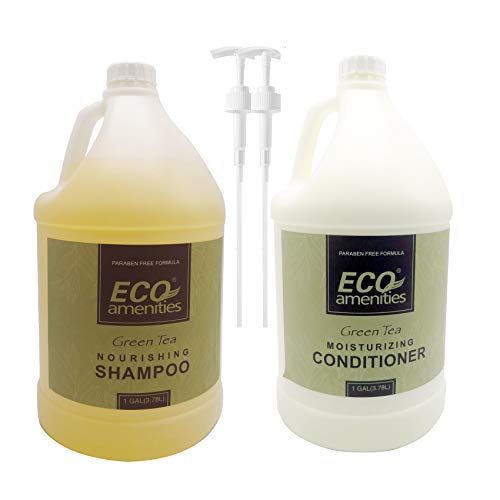 ECO Amenities Shampoo & Conditioner Set - Nourishing, Naturally Derived Ingredients - 2 Gallons