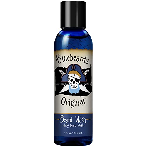 Bluebeards Original Beard Wash - Cleans & Softens Beards, Aloe & Lime Infusion - 4 oz