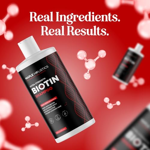 Ultra Biotin Hair Regrowth Shampoo - Volumizing with B Vitamins & Rosemary - 16oz