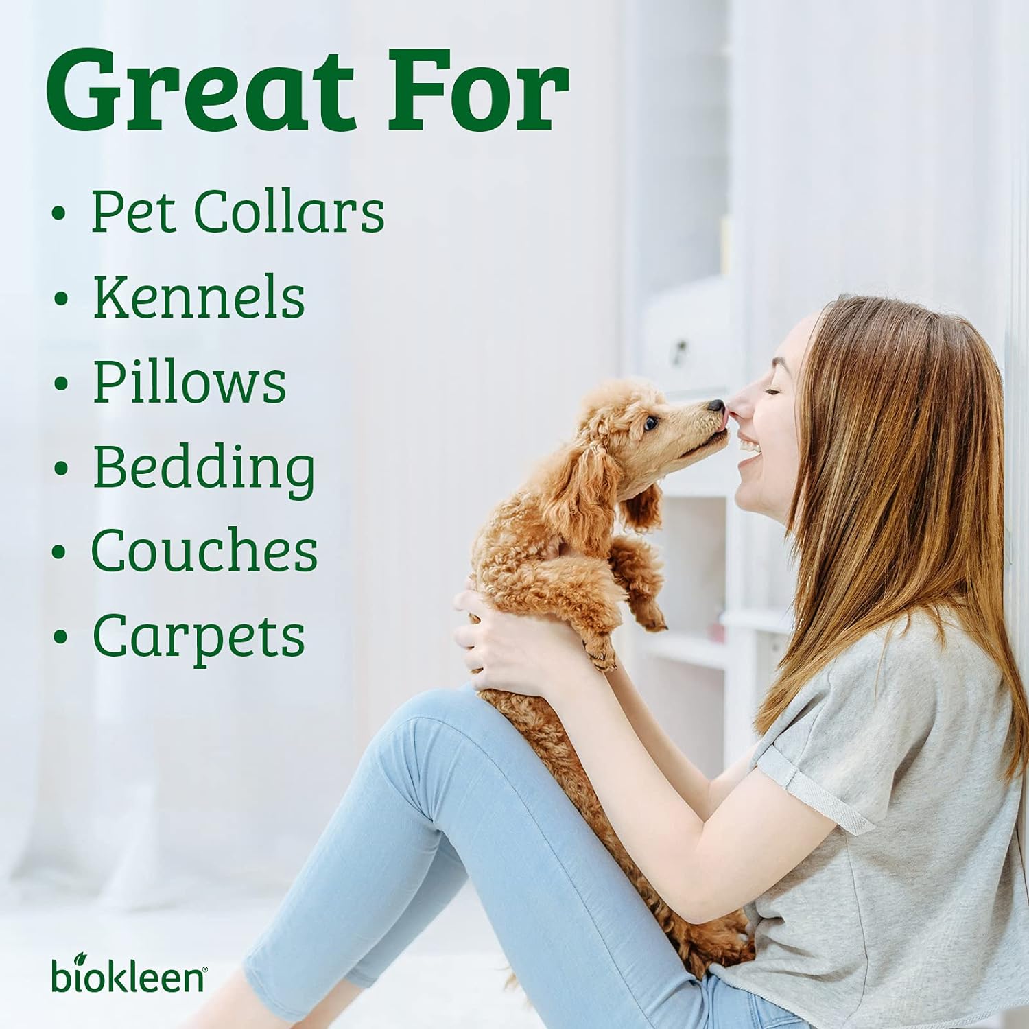 Biokleen Pet Stain & Odor Remover - Enzymatic Formula, Natural Ingredients - 1 Gallon