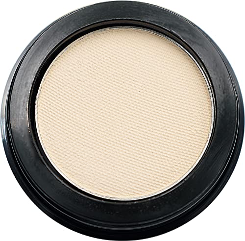 Pure Ziva Vegan Eyeshadow - Off White Matte, Paraben & Talc Free, Made in USA - 1 Single Pan