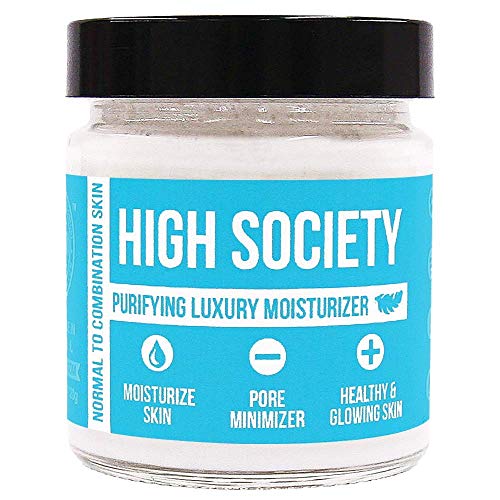 High Society Luxury Moisturizer - Restores Skin Vitality, Natural Ingredients - 4 oz