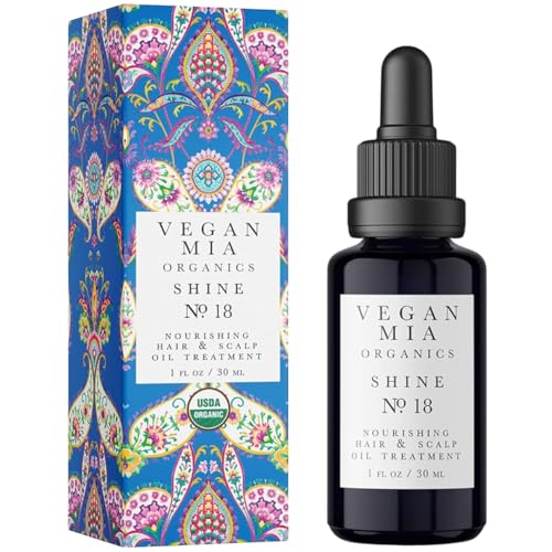 Vegan Mia Hair Growth Oil - Nourishes, Strengthens, and Repairs for Thicker, Shiny Hair - 4oz