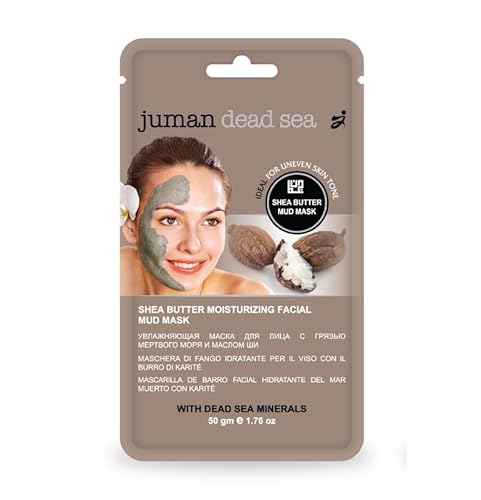 Dead Sea Goods Facial Mud Mask - Hydrates & Reduces Inflammation, Natural Ingredients - 1.76oz