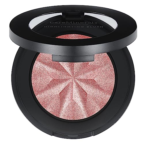 bareMinerals Gen Nude Blush - 2-in-1 Highlighter, Talc-Free, Vegan, All-Day Wear - 0.2oz