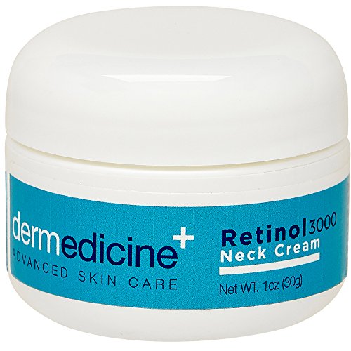 Dermedicine Neck Cream - Firming Retinol Formula, Reduces Fine Lines & Wrinkles - 1 fl oz