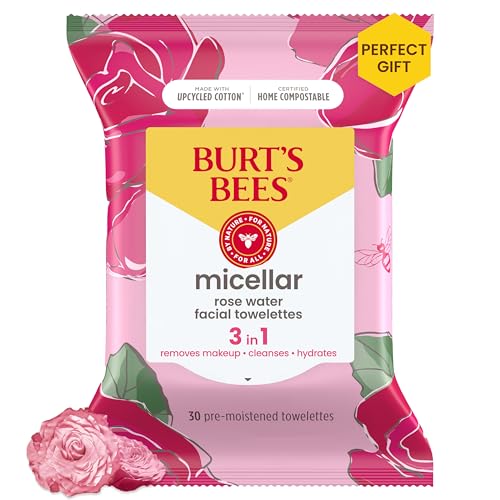 Burt's Bees Micellar Facial Towelettes - Hydrates & Cleanses, 99.5% Natural - 30 ct