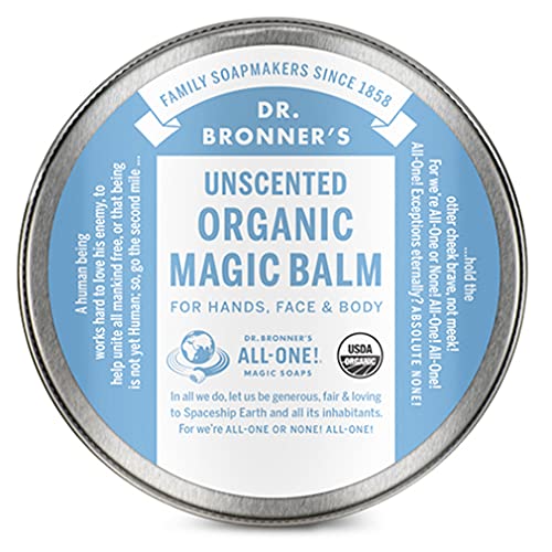 Dr. Bronner's Organic Magic Balm - Moisturizes & Soothes Dry Skin, Relieves Diaper Rash - 2oz