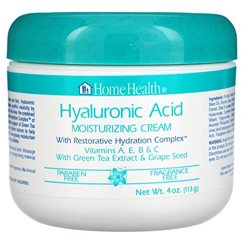 Home Health Moisturizer - Restorative Hydration with Hyaluronic Acid, Vegan - 4 oz