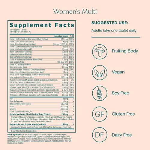 True Grace Women's Multivitamin & Probiotic Bundle - Immune & Digestive Support - 30-Day Supply