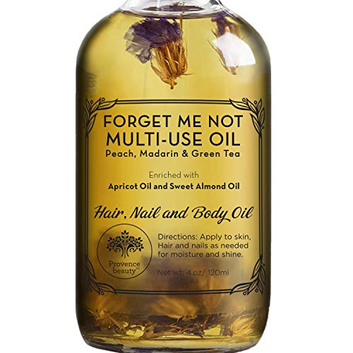 Provence Beauty Multi-Use Body Oil - Hydrating, Radiant Skin, Organic Apricot & Vitamin E - 4 Fl Oz