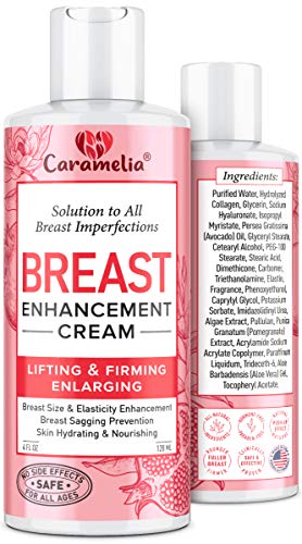 Caramelia Firming Cream - Lifts & Enhances, Non-GMO, Paraben-Free - 4oz