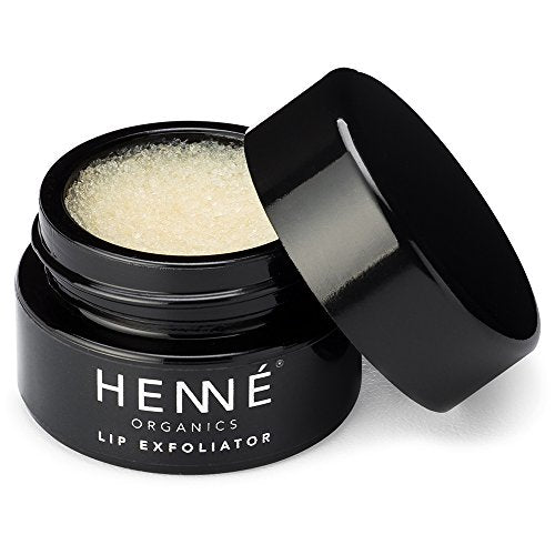 Henné Organics Lip Scrub - Nourishing Sugar Exfoliator, USDA Organic - Lavender Mint