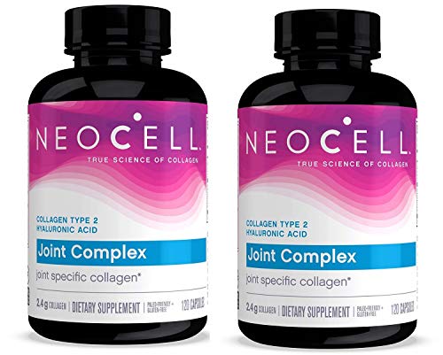 Neocell Collagen Type 2 - Complete Joint Support with Hyaluronic Acid, 2400mg, 120 Capsules