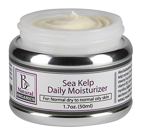 Be Natural Organics Sea Kelp Moisturizer - Age-Defying, Collagen Infused, 1.7oz