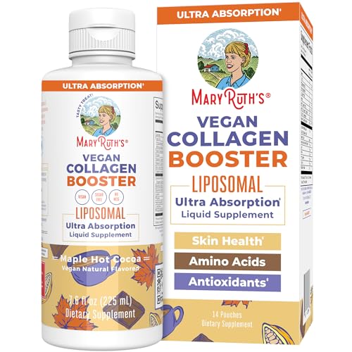 MaryRuth Organics Collagen Booster - Supports Skin & Joint Health, Vegan, Non-GMO - 7.6 Fl Oz