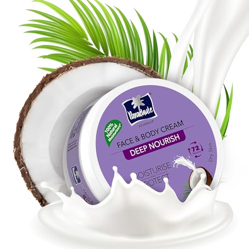 Parachute Advansed Deep Nourish Moisturizer - 72h Hydration, Pure Coconut Milk - 9.4 Fl. oz.