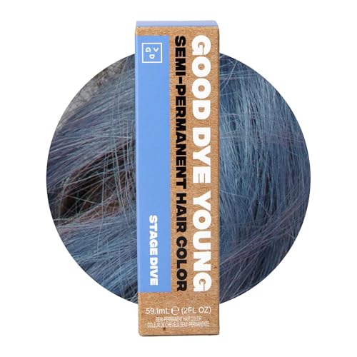 Good Dye Young Hair Dye - Vibrant Conditioning Color, UV Protection, Bergamot Scent - 4oz