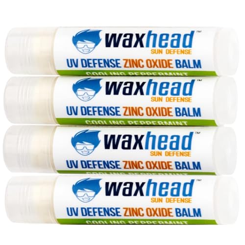 Waxhead Lip Balm - SPF 20 Zinc Protection, Nourishing for Sensitive Skin - Mint Flavor, 0.15oz