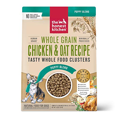 The Honest Kitchen Dog Food - Human Grade Ingredients, Enhanced Nutrition for Puppies - 4 lb