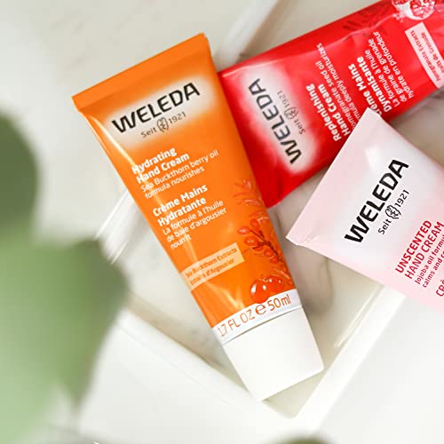 Weleda Sea Buckthorn Hand Cream - Restores Softness, Natural Ingredients, 1.7 Fl Oz