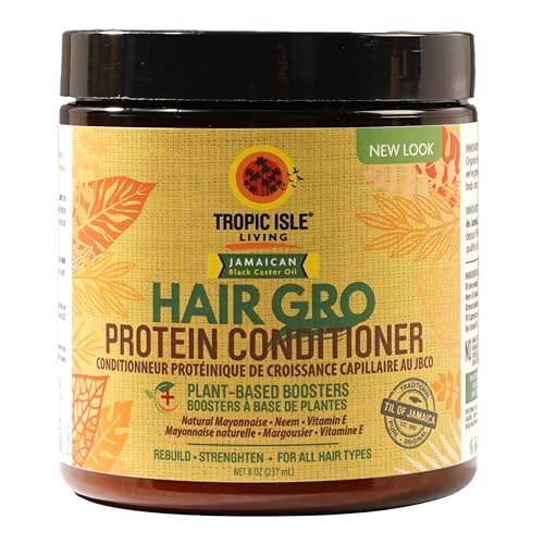 Tropic Isle Living Jamaican Black Castor Oil Conditioner - Strengthens, Moisturizes, 8oz
