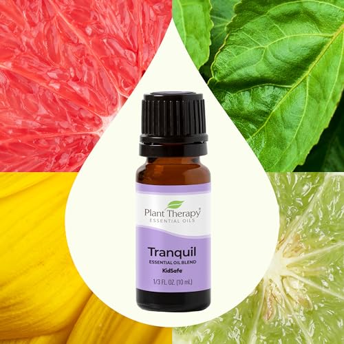 Plant Therapy Tranquil Essential Oil Blend - Calming 100% Pure Natural Oil, 10 mL