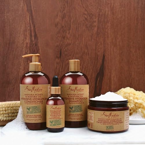 SheaMoisture Conditioner - Intense Hydration, Nourishing Manuka Honey & Mafura Oil - 13oz