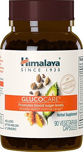 Himalaya GlucoCare Herbal Supplement - Metabolism & Energy Support, Vegan, Gluten Free - 90 Capsules