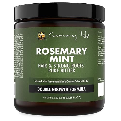 Sunny Isle Hair Treatment - Strengthens & Nourishes with Biotin & Jamaican Black Castor Oil - 8oz