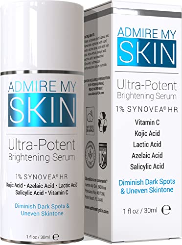 Admire My Skin Face Serum - Brightening for Dark Spots, Melasma & Hyperpigmentation - 1oz