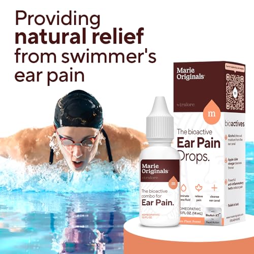 Marie Originals Ear Wax Removal Kit - Herbal Relief for Swimmer's Ear & Earaches - 14mL