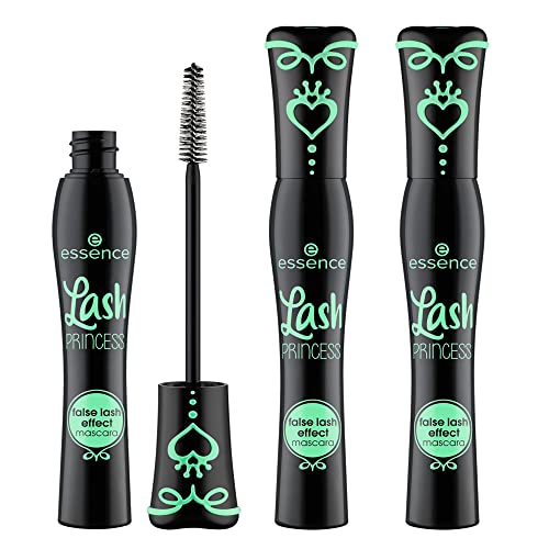 essence Lash Princess Mascara - Smudgeproof Volume & Length, Cruelty Free - 3 Pack