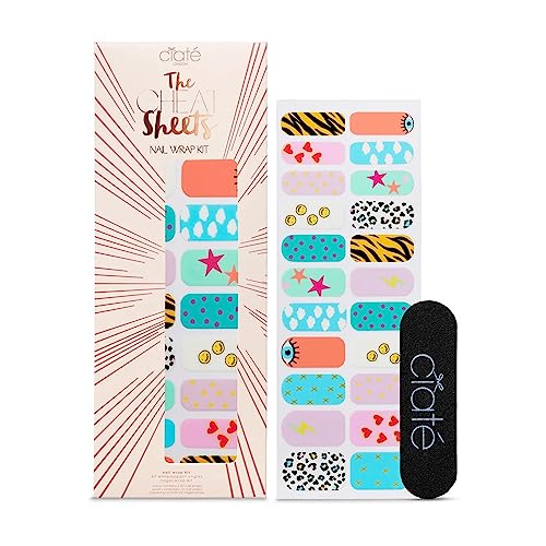 Ciaté London Nail Art Kit - Instant Bold Manicure, Vegan & Cruelty-Free - 22 Easy-Apply Wraps